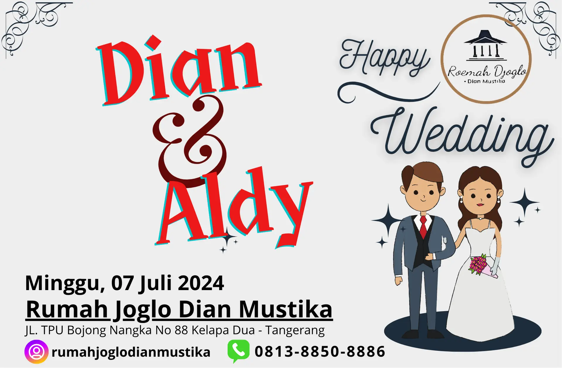 pernikahan Dian & Aldy