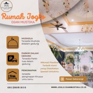 Rumah Joglo Dian Mustika – Sewa Gedung Serbaguna di Tangerang dengan Fasilitas Lengkap dan Harga Terbaik